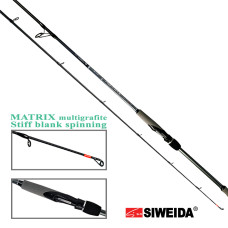 Spiningas Siweida MATRIX multigrafitas 265 cm 7–30 g Spiningas Siweida MATRIX multigrafitas 265 cm 7–30 g